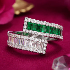 Dual-Band Emerald and Diamond