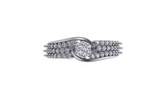 Floral Cluster Architectural Multi-Row