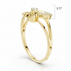 Modern Openwork Butterfly