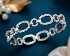 Messika-Inspired Move Link Diamond Bracelet
