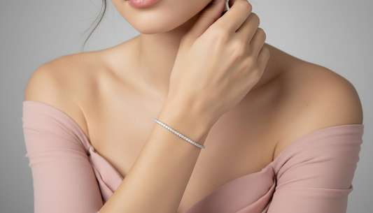 Flexible Diamond Flexi Bangle