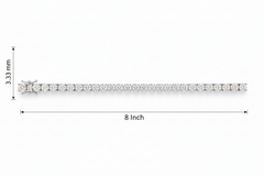 Classic Sparkle Diamond Tennis Bracelet