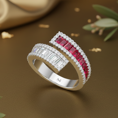 Dual-Band Ruby and Diamond