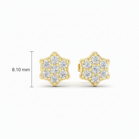 Hexagon Diamond Cluster
