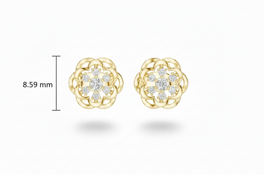 Detailed Openwork Petal