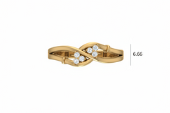 Intertwined Diamond Wave