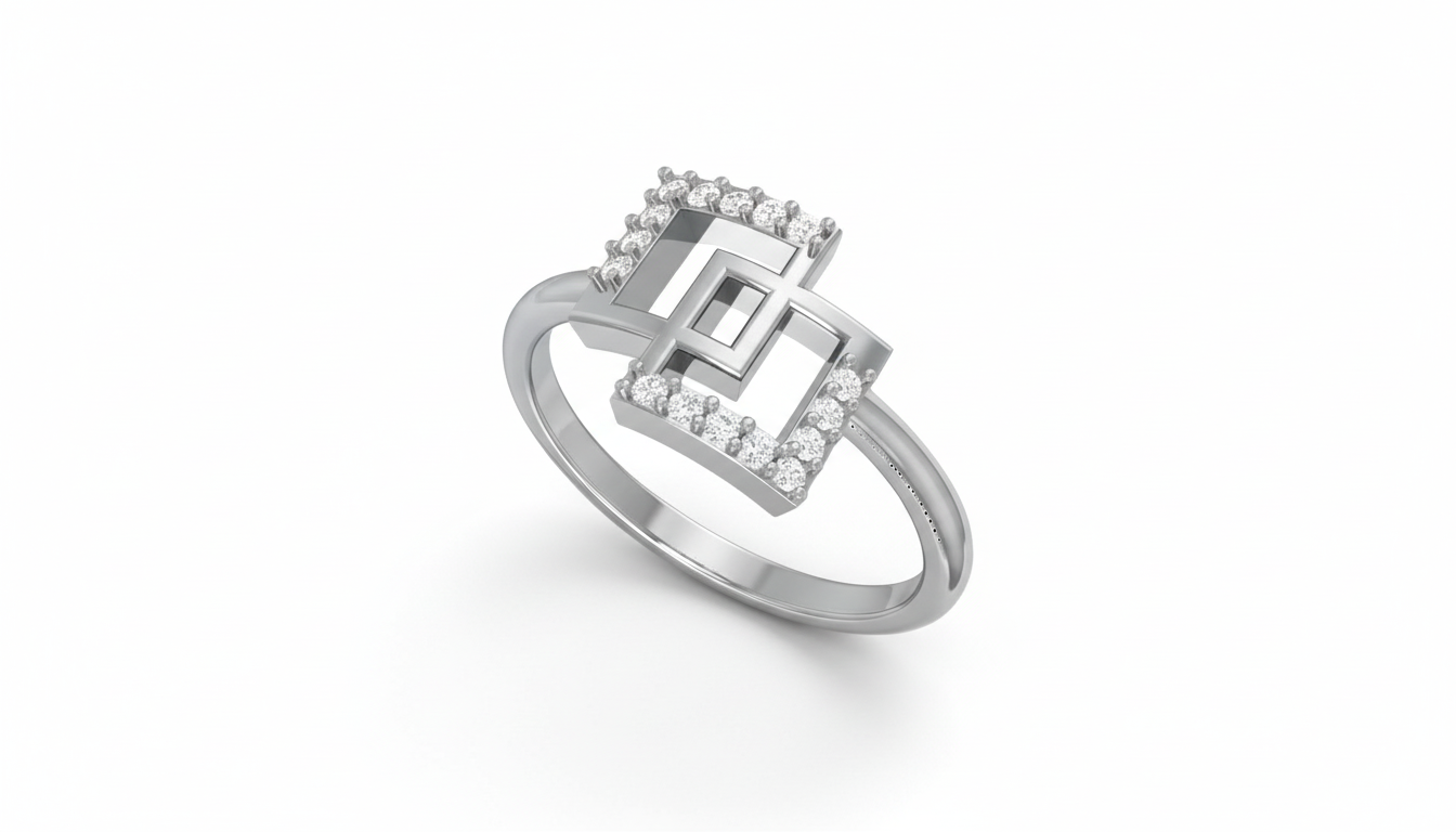 Interlinked Square Interlinked Square – Happy Jewelers