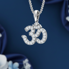 The Omkara Diamond Pendant