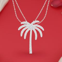 Tropical Palm Tree With Chain