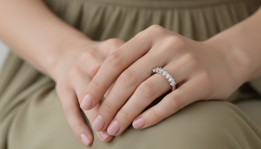 The Classic Nine Row Band Ring