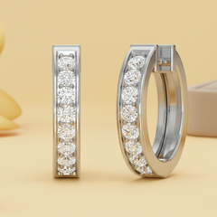 Channel-Set Diamond