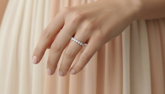 Round Brilliant Cut Diamond Wedding Ring