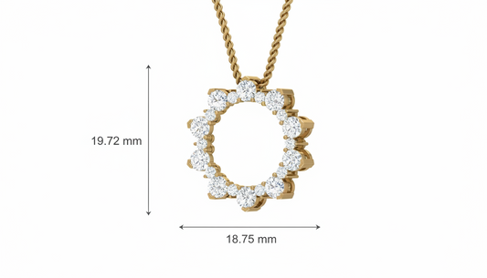 Fancy Circle of life With Chain