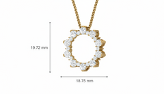 Fancy Circle of life With Chain
