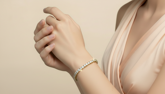 Classic Round Cut Diamond Tennis Bracelet